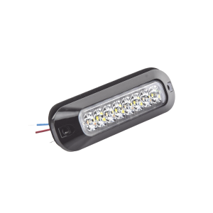 Luz Auxiliar Serie X3744, 8 LEDs Ultra Brillantes, color rojo claro.