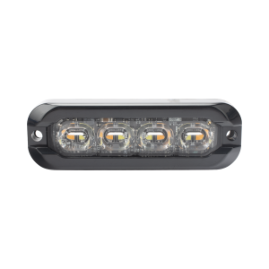 Luz perimetral , 8 LED Ultra Brillantes, Dual Color Ambar / Claro