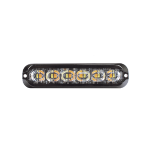 Luz perimetral , 12 LED Ultra Brillantes, Dual Color Ambar / Claro