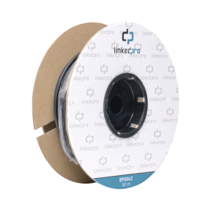 Carrete de Fibra Óptica Monomodo con Conectores LC-LC Duplex, Reforzada con Kevlar, de 50 metros, Para instalaciones subterráneas por tubería