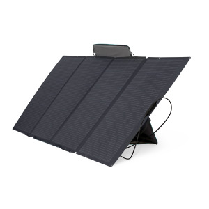 Módulo Solar Portátil y Flexible de 400W Recomendado para Estaciones Portátiles EFD330, EFD350 ó EFD500 / Ajuste de Ángulo / Carga Eficiente / Incluye Cable XT60 a MC4