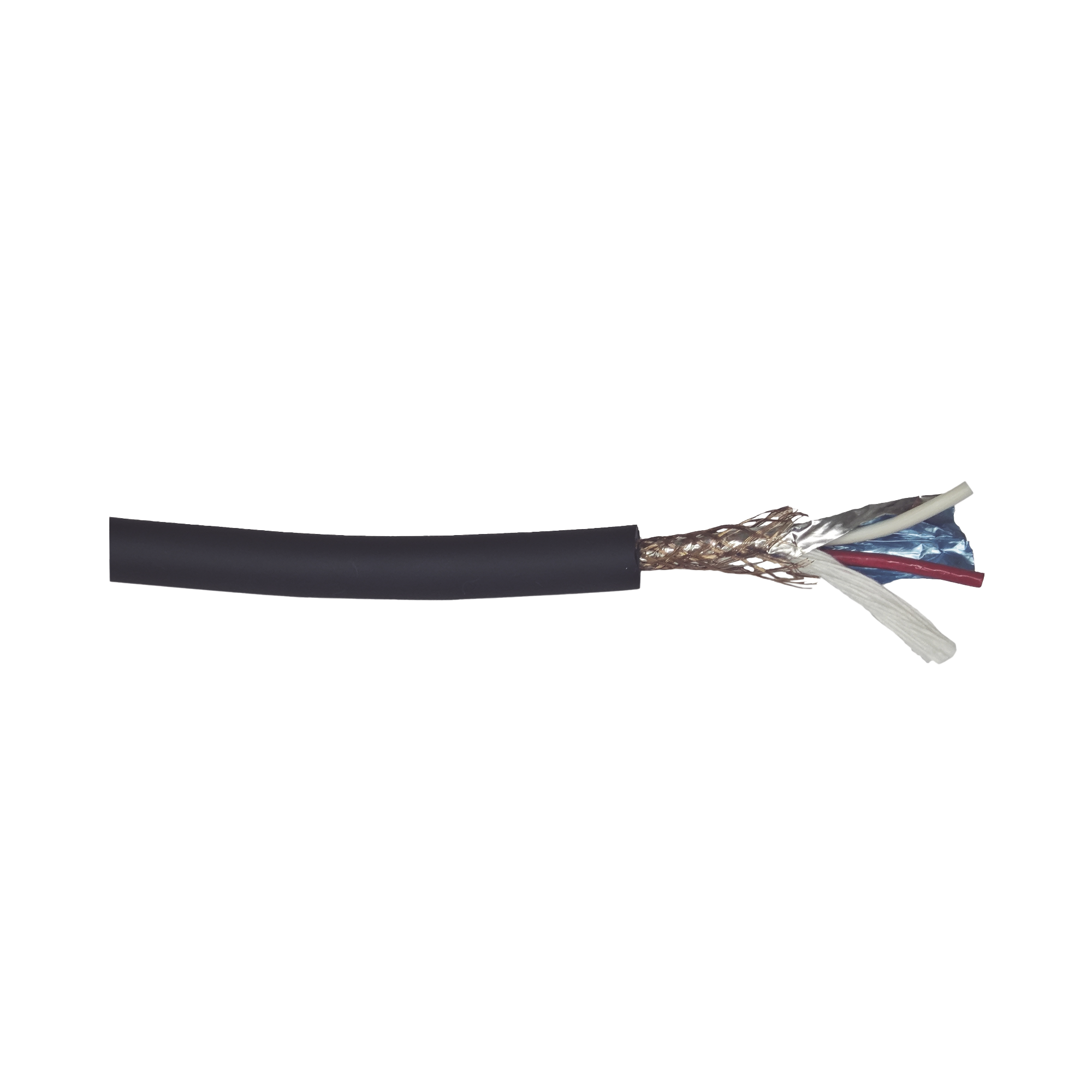 Cable para Micrófono de 50 Metros / Compatible con Conectores XLR,  6.5 mm, 3.5 mm y RCA / Alta Fidelidad / Cable Profesional de ALTA FIDELIDAD 100% Cobre / Color Negro