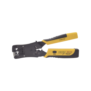 Pinza 3 en 1: Pelacables/ Terminado/ Probador para UTP. Enchufe Modular de Prueba para RJ45/RJ11/RJ22.