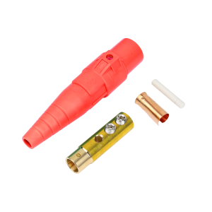 Conector camlock 400 AMPERES HEMBRA COLOR ROJO