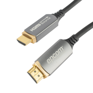 Cable HDMI de Fibra Óptica de 15m | Alta Definición | Version 2.1 | Alta velocidad 18Gbps | 8K@60Hz | HDCP 2.2 | Resistente a EMI y RFI