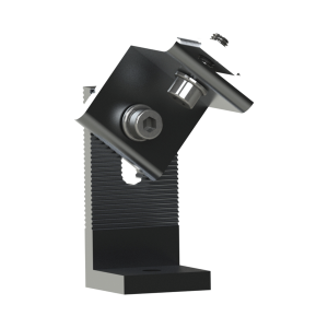 Soporte L para fijación de riel 5 Y 8  en techo de concreto