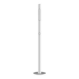 Poste para Cámara ANPR / Compatible con DS-TCG405-E / Altura de 1.3 Metros /  Color Blanco