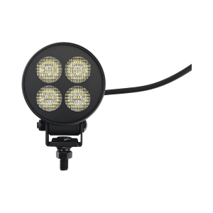 Luz de Trabajo Ultra brillante Circular, 4 LED, 2556 Lúmenes, 12-24 Vcd