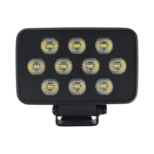 Luz de Trabajo Ultra brillante Cuadrada, 10 LED, 8937 Lúmenes, 12-24 Vcd