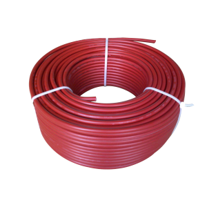 Bobina de 100 metros / Cable fotovoltaico / Rojo / Recubrimiento XLPE / 4mm² / 12 AWG / Hasta 1,800 Vcc