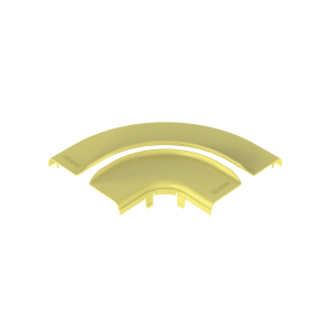 Tapa Opcional para Ángulo Recto de 90º Horizontal FRRA6X4LYL, Color Amarillo