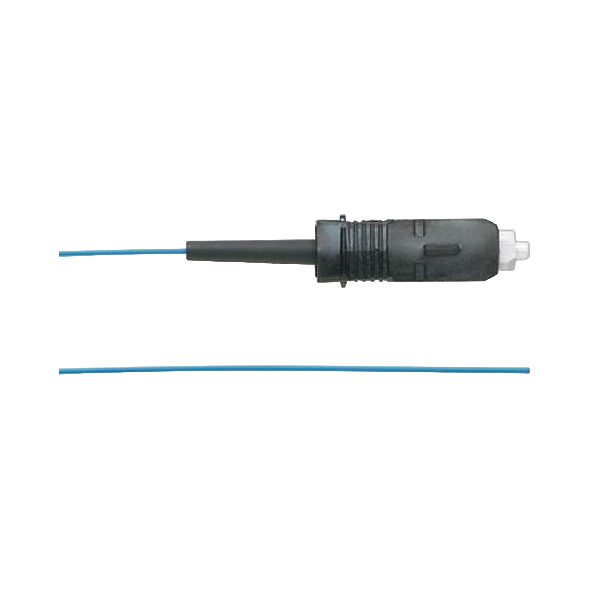 Pigtail de Fibra Óptica SC Simplex, Multimodo OM3 50/125, 900um, Color Aqua, 1 Metro