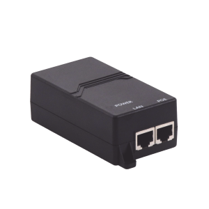 Inyector PoE Pasivo 48vcc Gigabit para APs Grandstream hasta 24W GWN7605, GWN7605LR, GWN7615, GWN7630, GWN7630LR, GWN7660, GWN7660LR y GWN7664.