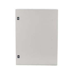 Gabinete de Acero, Nema 4 -IP 65 de 60 x 80 x 30 cm con Platina.