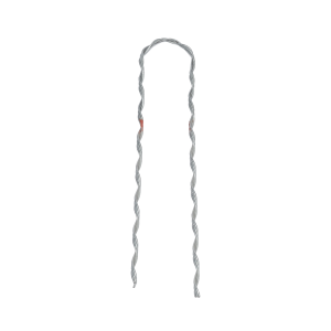 Remate Preformado para Fibra Óptica Figura 8, Span 100 m, para mensajero de acero con diámetro Φ 3.6 mm