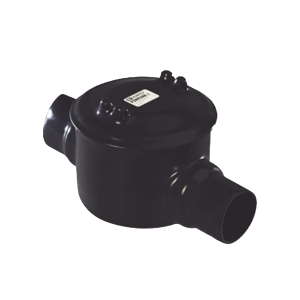 Caja para Áreas Peligrosas con Tapa Tipo GRC de 3/4" (19 mm) con Recubrimiento de PVC e Interior de Uretano.