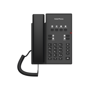 Teléfono IP para Hotelería, profesional con 8 teclas programables para servicio rápido, plantilla personalizable con PoE
