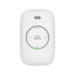 (HikFire) Detector de Gas LP Propano C3H8 / Alarma Temprana / Salida para cierre de Válvula y/o activación de Ventilador / Protección IP30 / Alarma de 70dB a 115dB a 1 metro de distancia