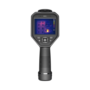 M31 - Cámara Termográfica Portátil Dual / Lente Térmico 9.7 mm (384 x 288) / Lente Óptico (8 Megapixel) / WiFi / IP54 / Ranura MicroSD hasta 64 Gb  / Hasta 5 Horas de Funcionamiento Continuo
