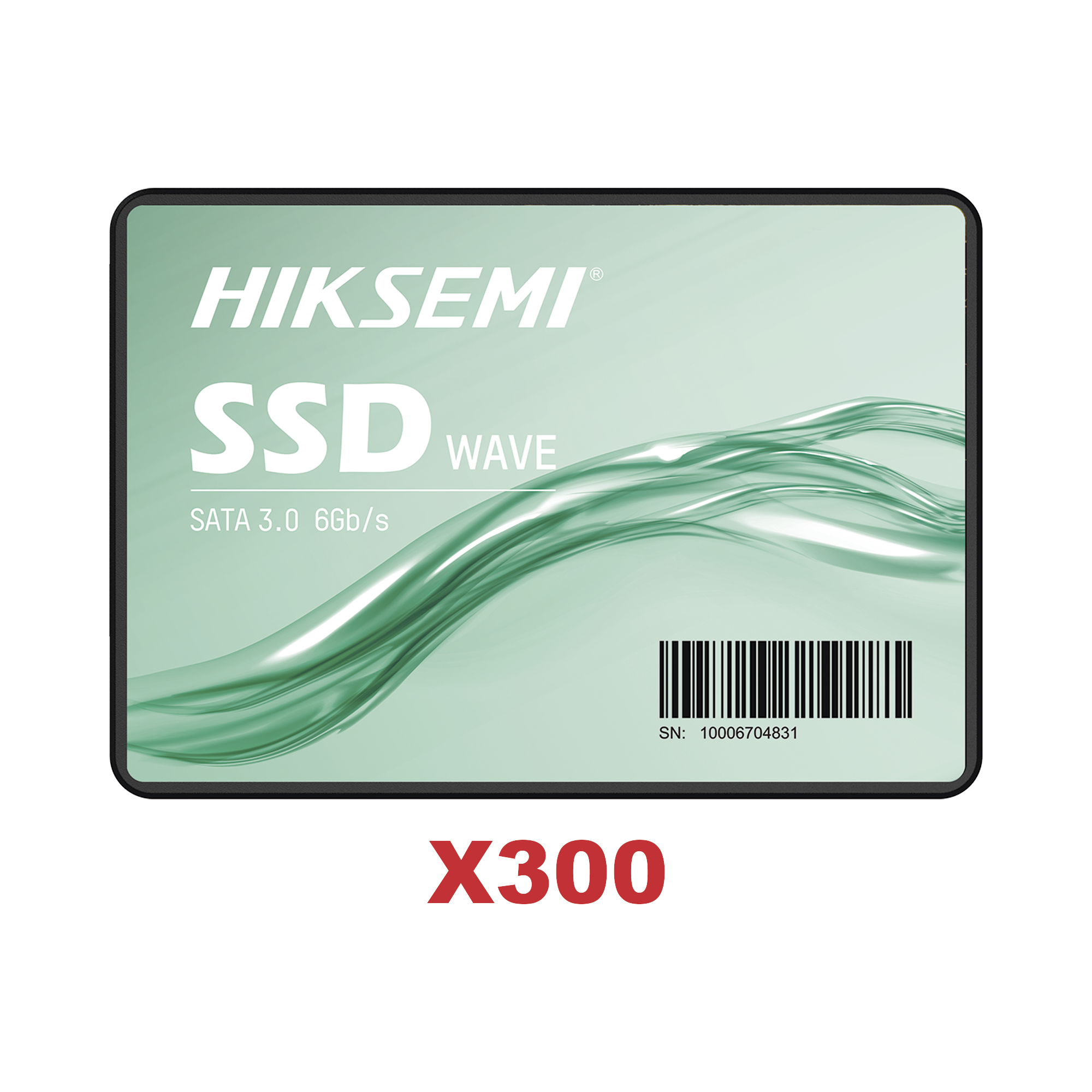 Paquete Mayorista: 300 Piezas de SSD 2.5" SATA III, 256GB de la Serie WAVE(S) (no incluye Empaque)