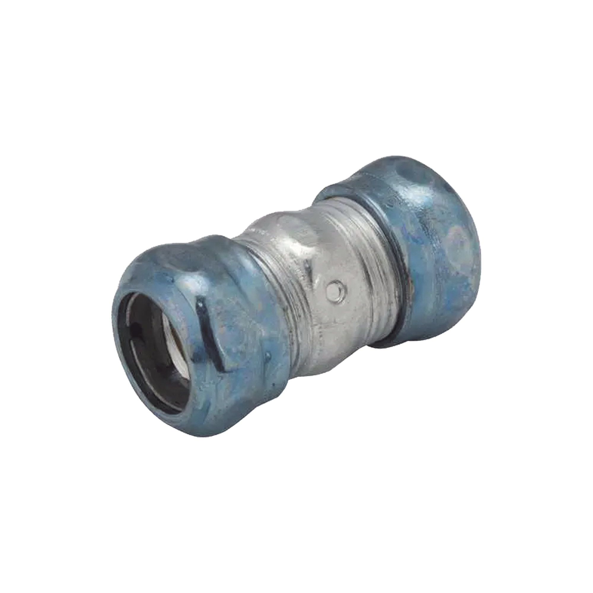Cople Compresión Hermético de Acero Galvanizado para Pared Delgada de 1 1/2" .