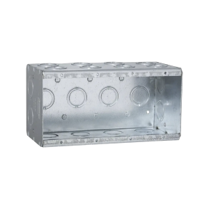 Caja Multigang de 4 Gangs/ Profundidad de 3-1/2"/ 24 Entradas de 1/2" - 3/4".