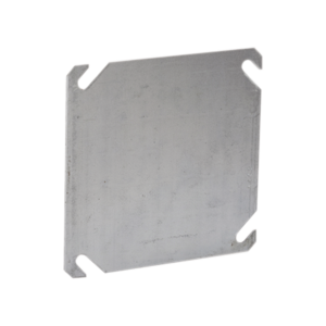 Tapa Cuadrada Ciega de 4".