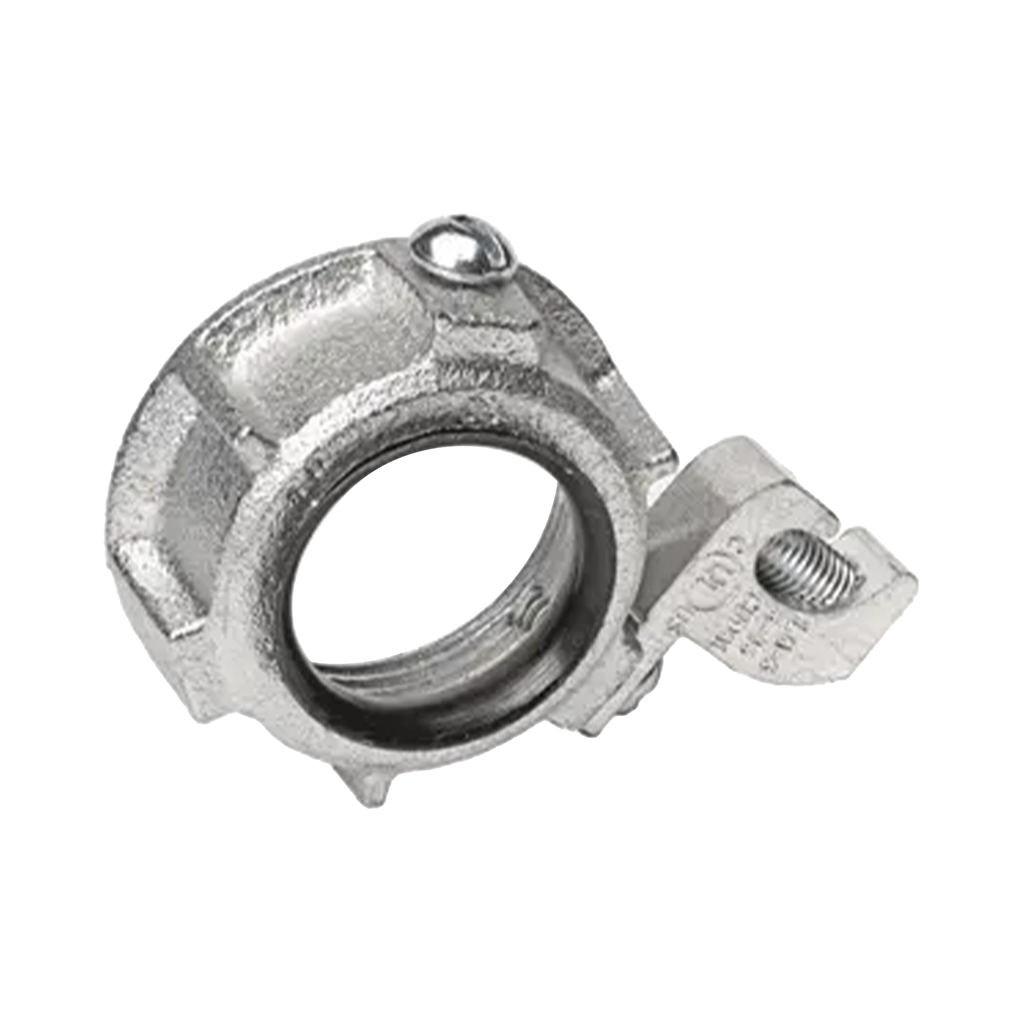 Monitor de 1 1/4" con casquillo para aterrizaje a tierra.