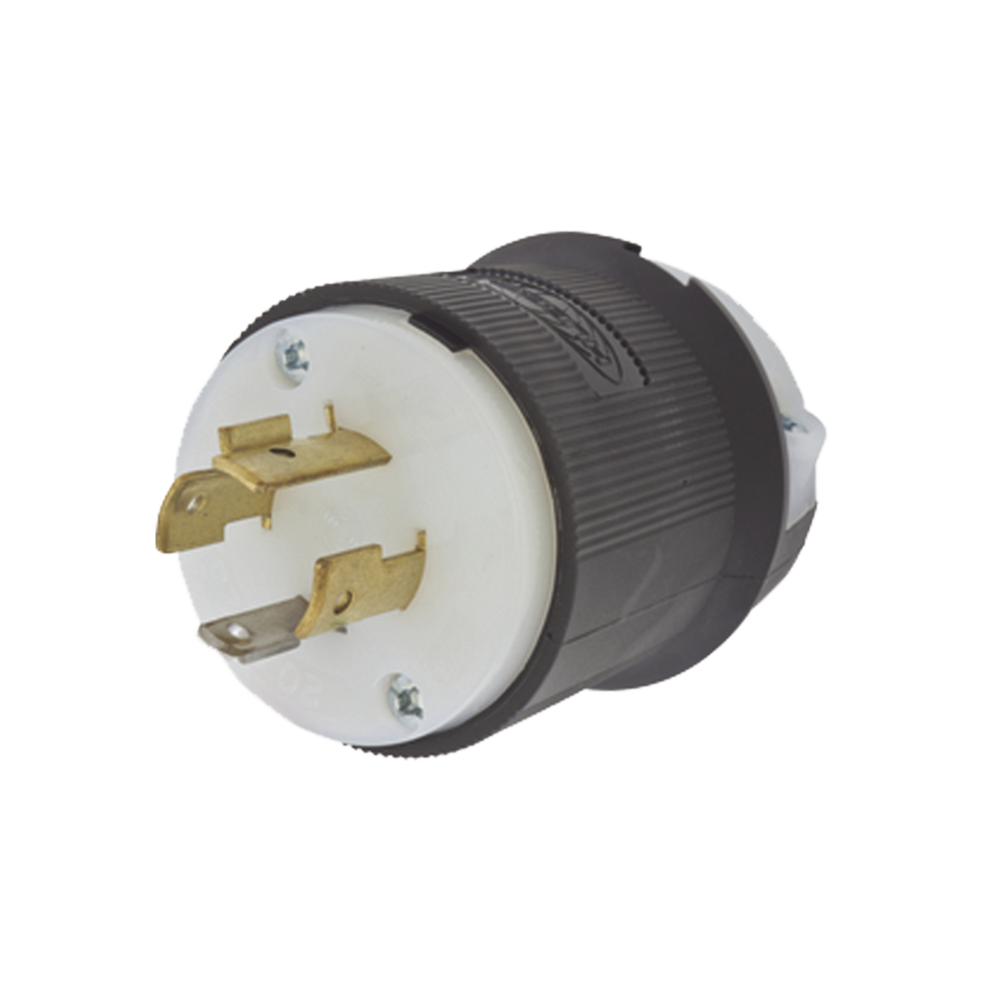 Clavija con Bloqueo de Media Vuelta Industrial 20 A 125/250 V CA / 3 Polos 4 Hilos / Nema L14-20P.