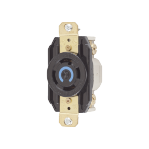 Receptáculo con Bloqueo de Media Vuelta Industrial 30 A 250 V CA / 3 Polos 4 Hilos / Nema L15-30R.