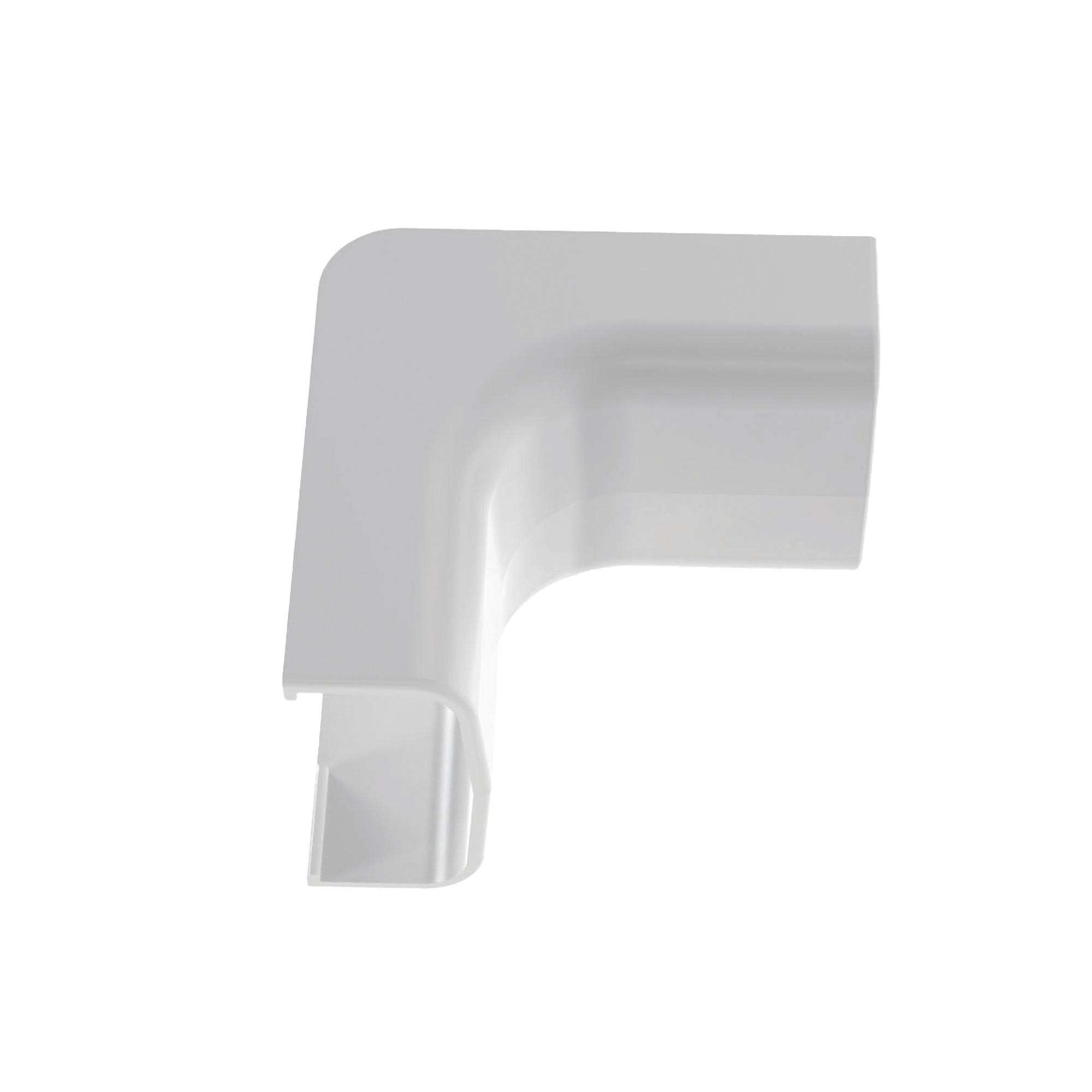 Esquinero interior, para uso con canaleta LD5, material ABS, Color Blanco