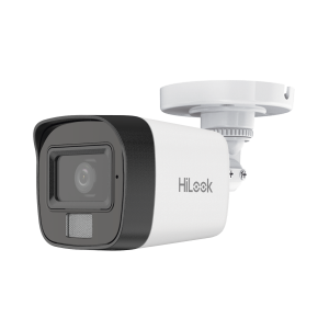 [Dual Light] Bala IP 2 Megapixel (1080p) / Lente 2.8 mm / Ángulo de visión 101° / 20 mts IR + 15 mts Luz Blanca / Micrófono Integrado / ACUSENSE Lite / Exterior IP67 / PoE / dWDR / H.265+ / ONVIF