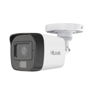 [Dual Light] Bala IP 4 Megapixel / Lente 2.8 mm / Ángulo de visión 104° / 20 mts IR + 15 mts Luz Blanca / Micrófono Integrado / ACUSENSE Lite / Exterior IP67 / H.265+ / PoE / ONVIF / dWDR