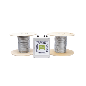 Kit de Cable Sensor Perimetral Para Cercas Ciclonicas IRONCLAD/ 305 METROS / 2 ZONAS; 152 METROS POR ZONA / Sin Falsas Alarmas por Viento / TODO Incluido TARJETA LPU400/ Calibración por Software