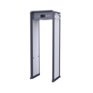 Arco Detector de Metales de 33 Zonas con Pantalla LCD de 7" / Conteo de personas y Alarmas / Ajuste de Sensibilidad e Interferencias