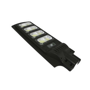 Luminaria con Panel Solar y Sensor de Movimiento de 160 W/ Luz fría 6 500 K/ Dimensiones 720 x 240 mm / Ángulo de Luz 120°.