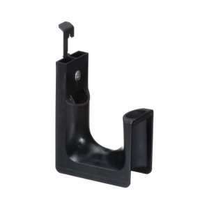 Sujetador STRONGHOLD tipo J (J-PRO), Con Grapa para Montaje, Hasta 46 Cables Cat6, Nylon 6.6, Color Negro, 1 pieza