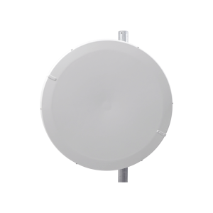 Antena Direccional de Alto Rendimiento/ Parábola profunda para mayor aislamiento al ruido / 29 ± 1 dBi / 4.9 - 6.4 GHz / Conectores N-Hembra / Fácil Montaje y Soporte de acero inoxidable / Radomo Incluido