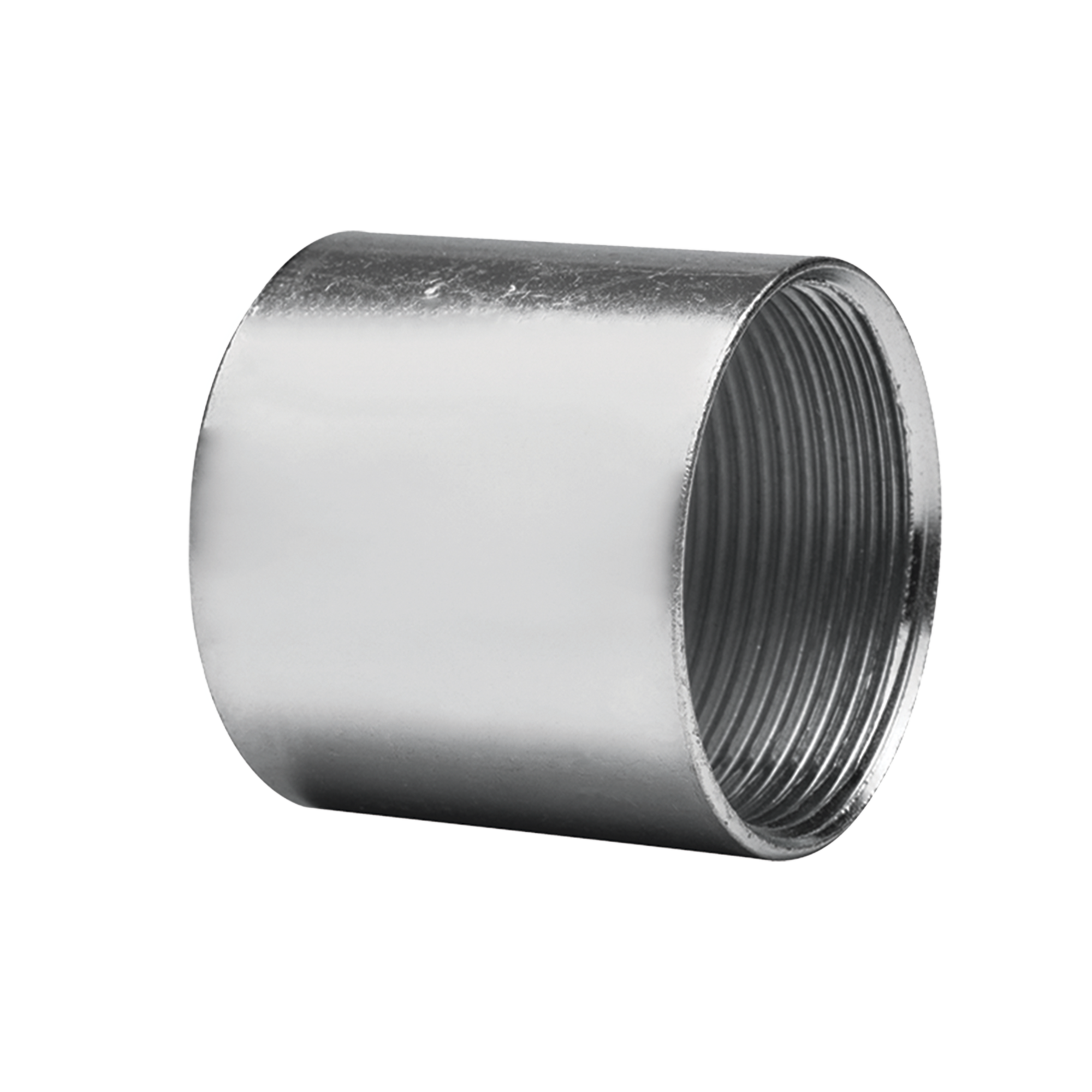 Cople Cédula 40 de 3/4" (21 mm) con Rosca / Etiqueta Naranja.