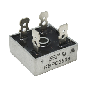 Puente de Diodos Rectificador, 35A, 800 PIV, 29 x 29 mm.