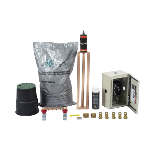 Kit de Tierra Física modelo TG100K con Electrodo Magnetoactivo 67 x 17 cm, capacidad Max: 100 AMP