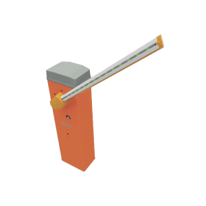 Kit de Barrera Vehicular CAME LT4 / Incluye Mástil de 4 Metros Iluminado / Apertura Izquierda o Derecha Configurable en Sitio / Tiempo de Apertura de 2 a 6 Segundos