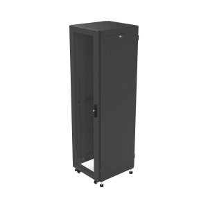 Gabinete para Telecomunicaciones Rack Estándar de 19", 42UR, 600 mm Ancho x 600 mm Profundidad. Fabricado en Acero, Se envía el Gabinete Armado.
