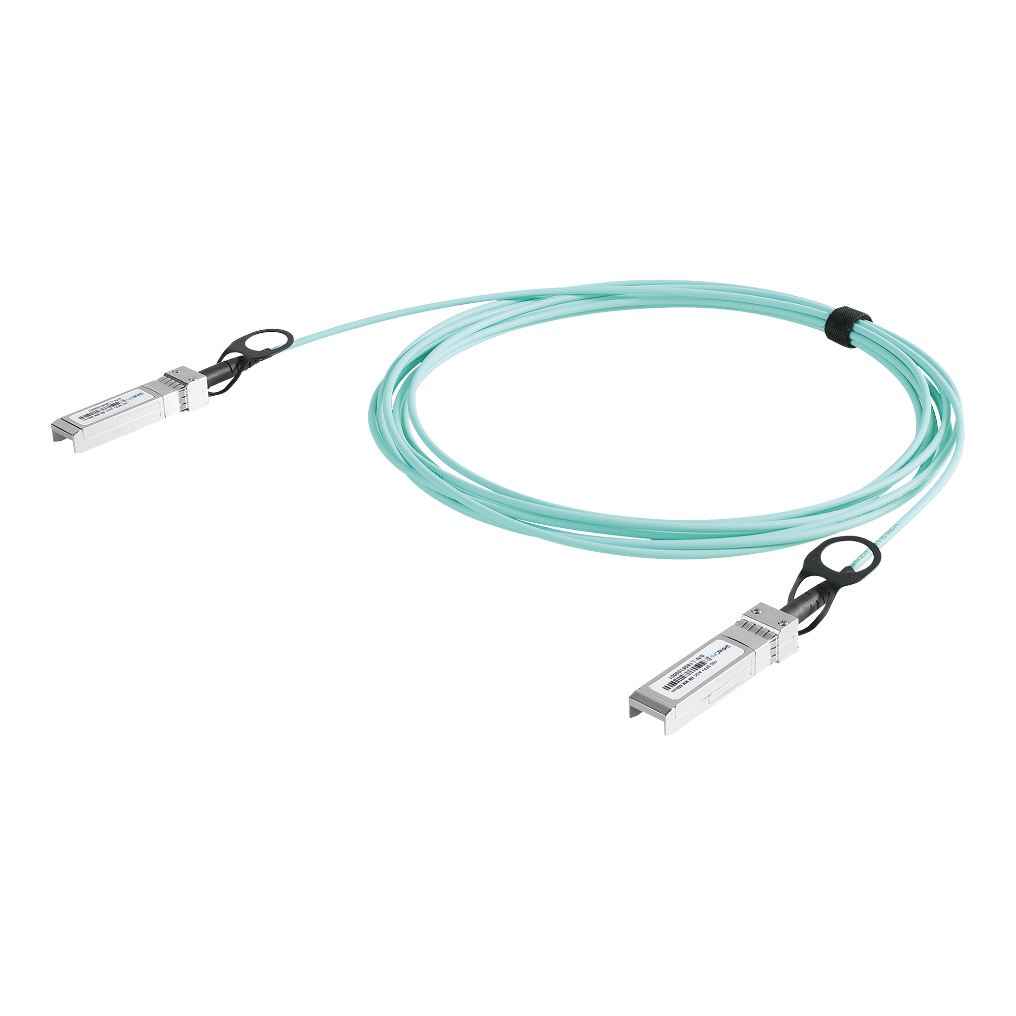 Cable AOC SFP+ de 1&10 Gbps a 1&10 Gbps / Cable de fibra óptica Activo / Longitud: 5 metros