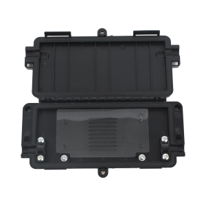 Cierre de Empalme Horizontal Hasta 8 Fusiones de Fibra Óptica, Interior/Exterior, IP65