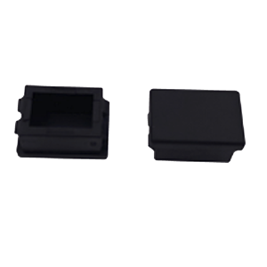 Inserto ciego para placas acopladoras LP-FO-D06 y LP-FO-D12, color negro, Bolsa con 100 pcs