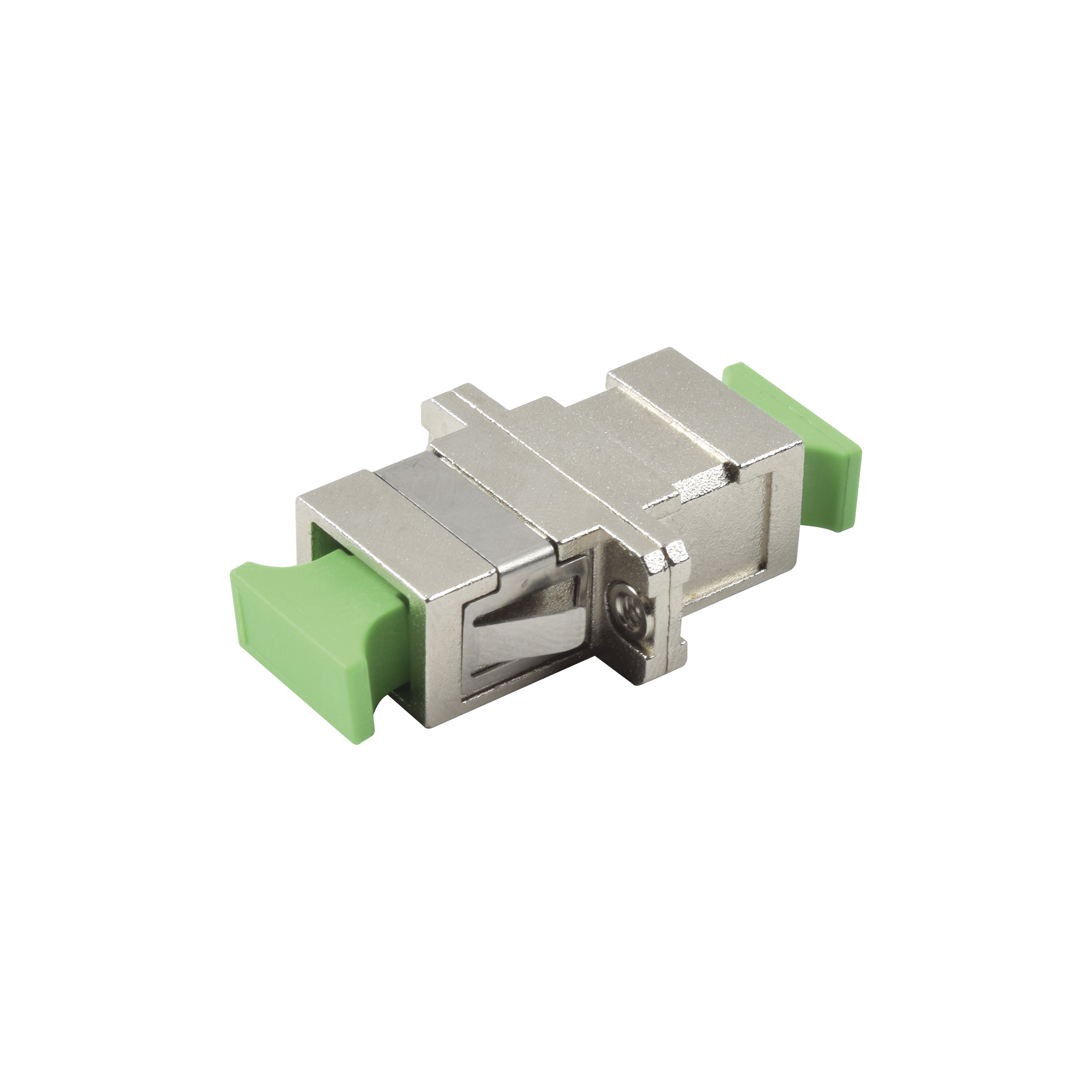 Módulo acoplador de fibra óptica simplex SC/APC a SC/APC compatible con fibra Monomodo