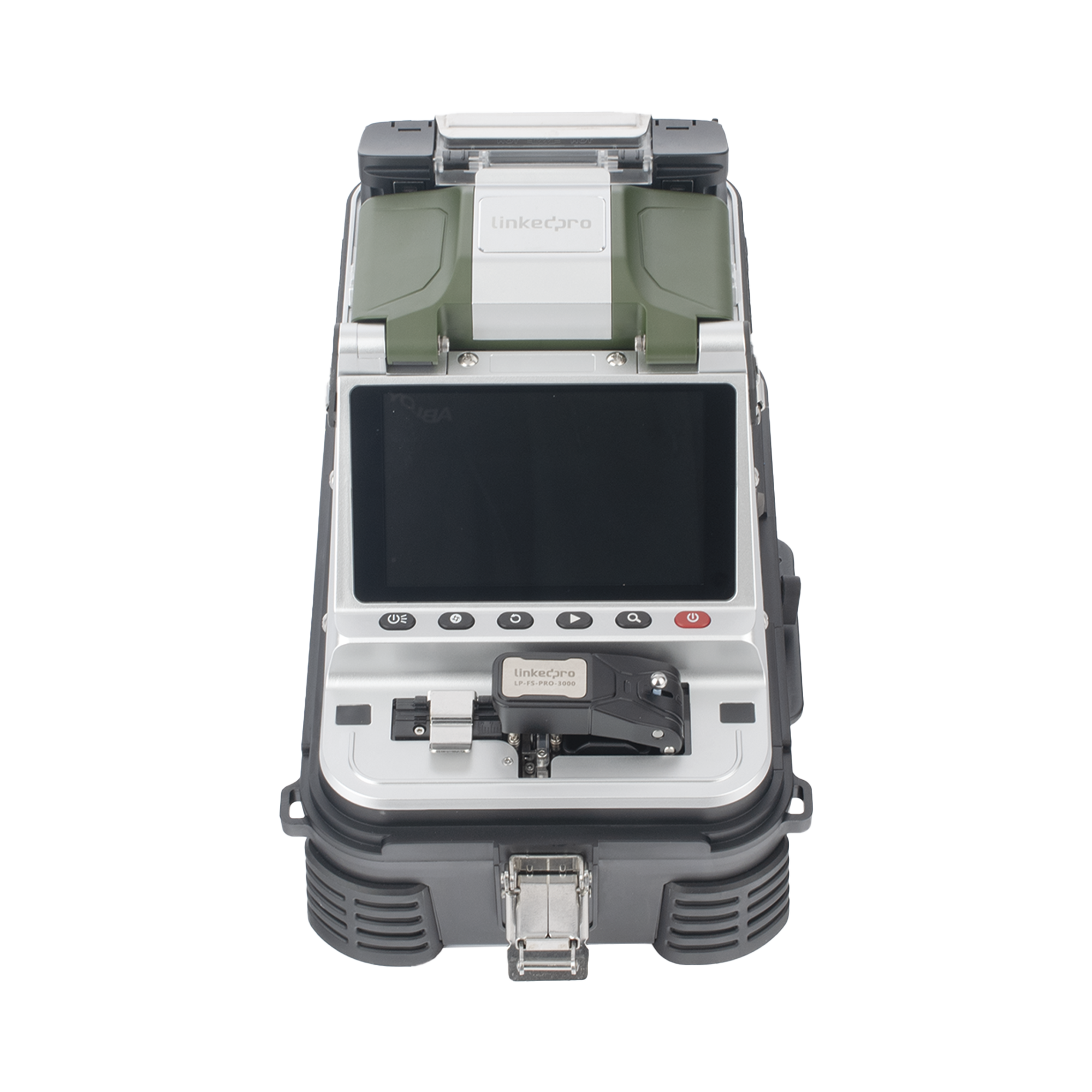 Fusionadora de Fibra Óptica MultiModo y MonoModo / 6 motores / Alineación por Núcleo / OPM + VFL / Cleaver Eléctrico de un Solo Paso / Capacitación Remota Gratuita