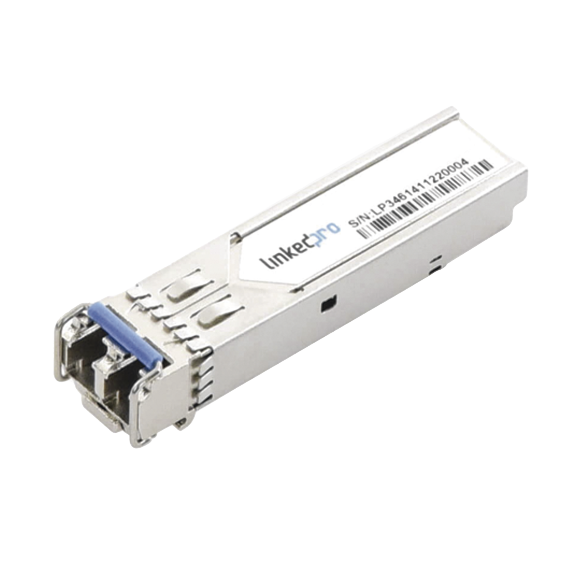 Transceptor Óptico Industrial SFP (Mini-Gbic) / Monomodo 1310 nm / 1.25 Gbps / 1000BASE-LX / Conectores LC/UPC Dúplex / DDM / Hasta 20 km