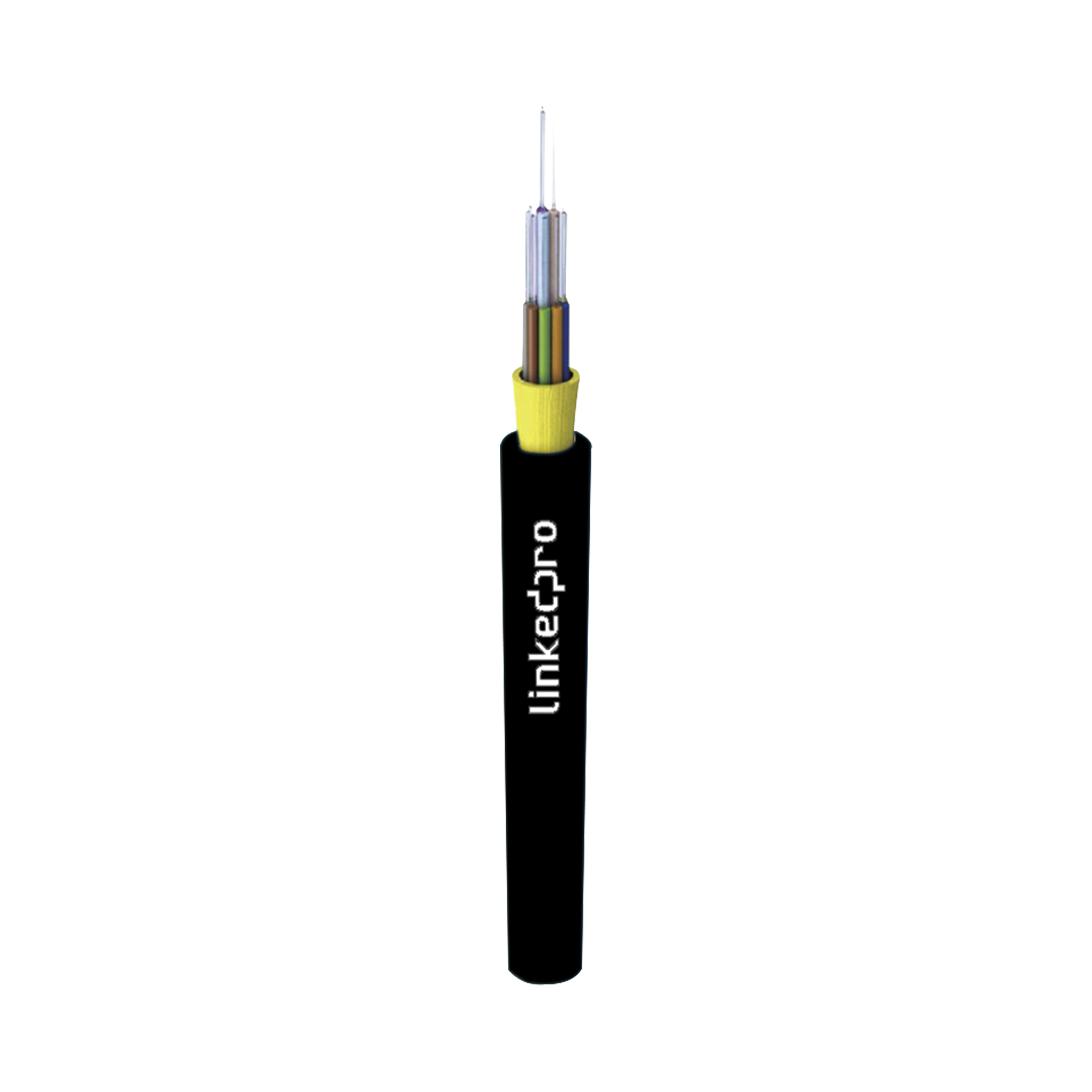 Cable de Fibra Óptica Multimodo OM3 50/125, 12 hilos, Interior/Exterior, Tight Buffer 900µm, OFNR Riser, Dieléctrica, Precio Por Metro, (Hasta 2000 metros en un solo tramo de cable)